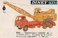 <a href='../files/catalogue/Dinky France/972/1965972.jpg' target='dimg'>Dinky France 1965 972  Coles 20-ton Lorry Mounted Crane</a>